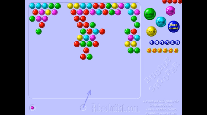 버블슈터 게임하기