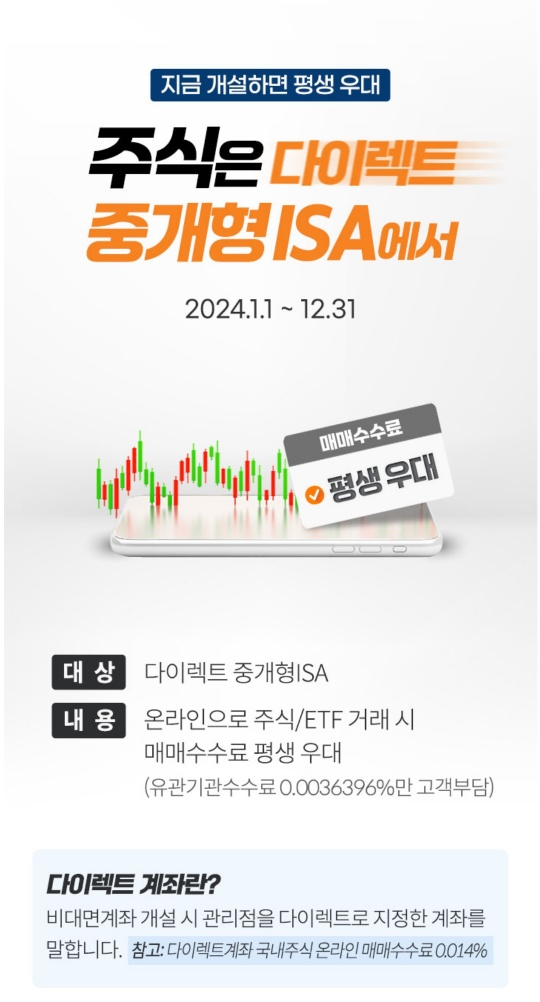 미래에셋 중개형 ISA 이벤트