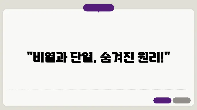 비열 비와 다지연쏙