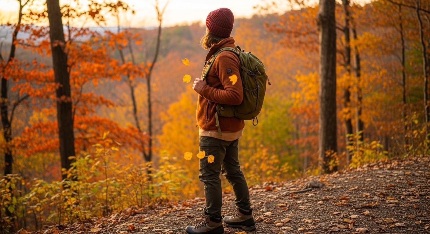 가을 등산복 코디