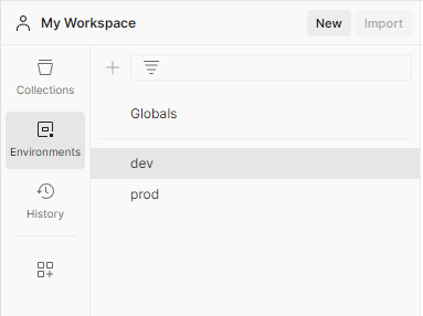 dev, prod 환경
