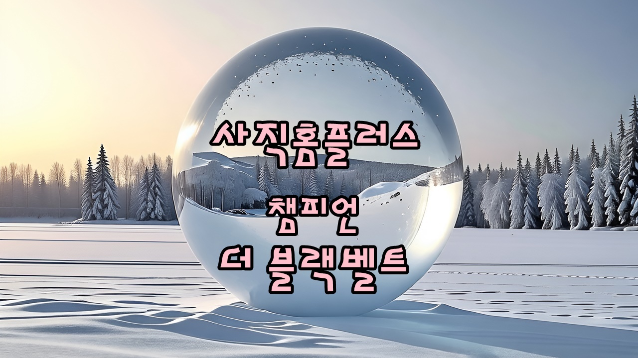 사직 홈플러스 챔피언 더 블랙벨트 썸네일