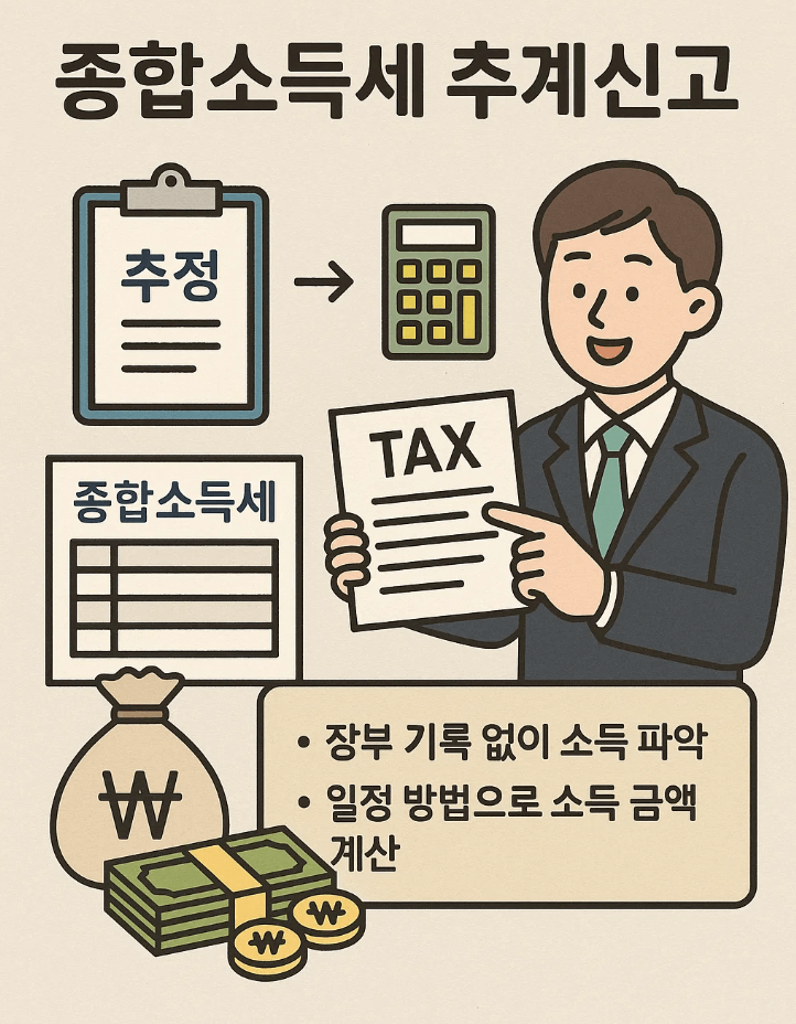 장부 기장 없이 신고하는 소득세 추계신고 방법