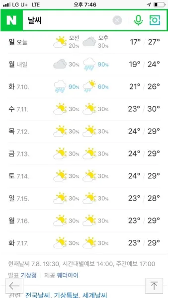 주간 예보 환절기 일교차 복장 레이어드 코디 팁_12