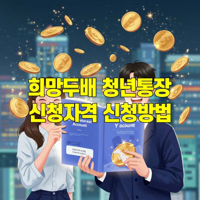 희망두배 청년통장 신청자격 신청방법