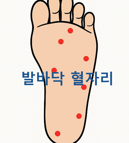 발바닥 혈자리