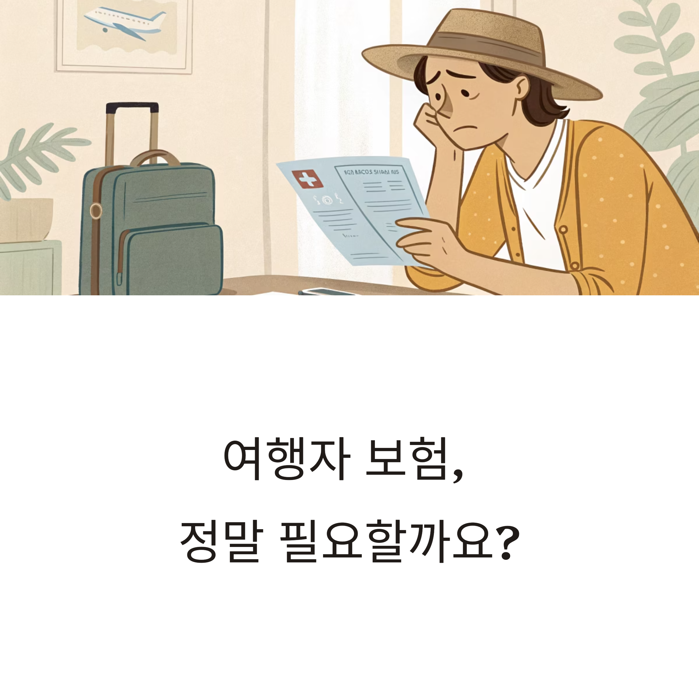 여행자 보험, 가입