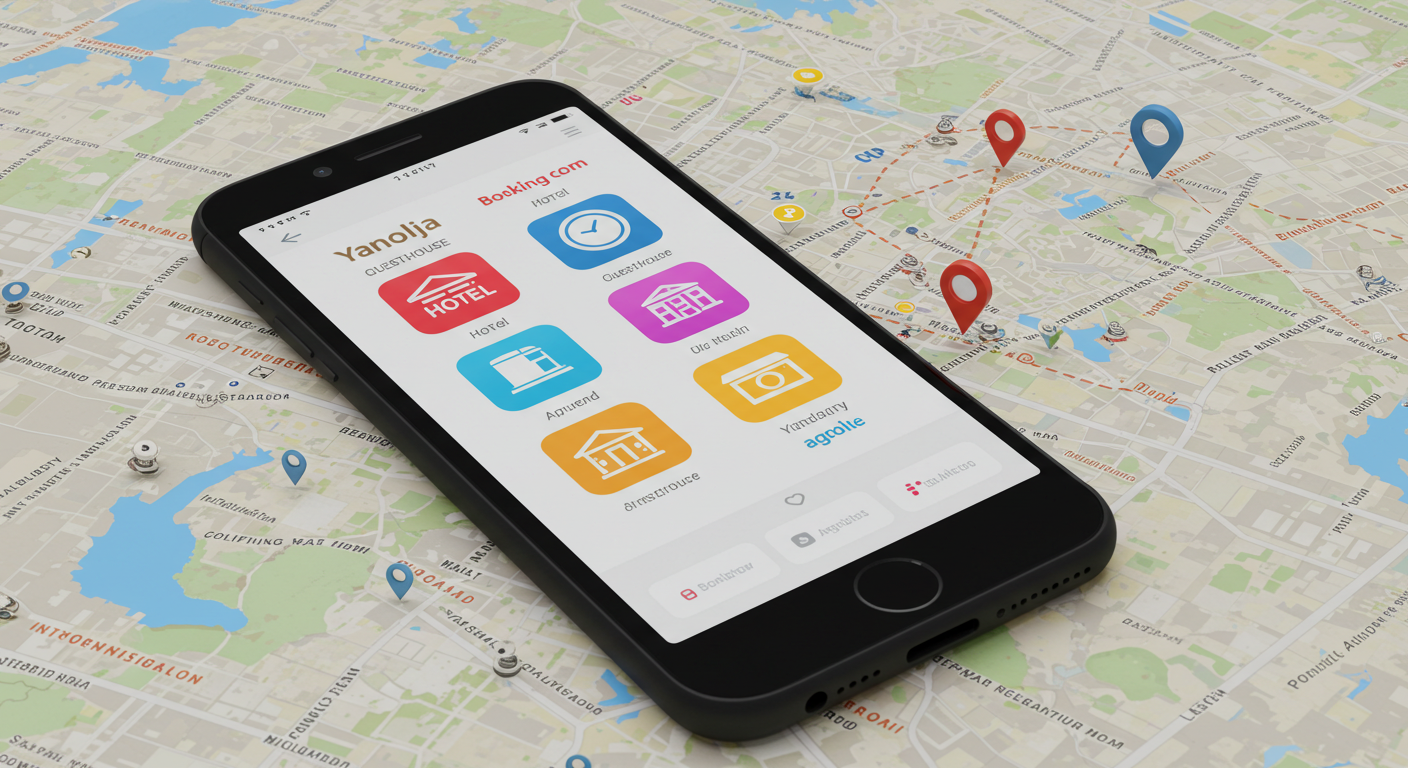 실시간 숙소 조회 가능한 대표 앱·사이트 소개