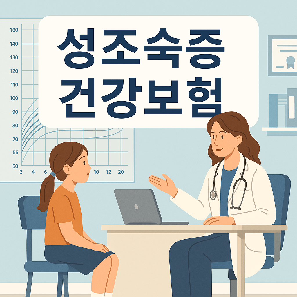 성조숙증 건강보험 적용