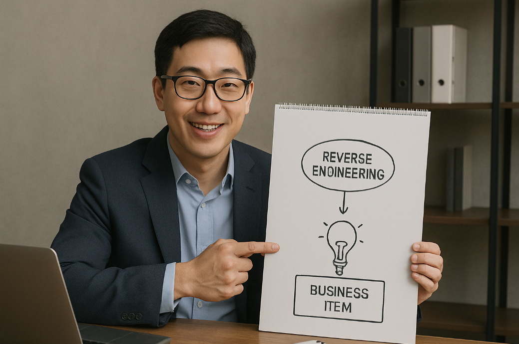 리버스엔지니어링 사고법으로 실패 없는 사업 아이템 발굴하기