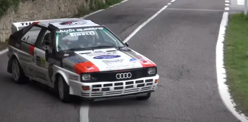 아우디 콰트로 WRC 참가