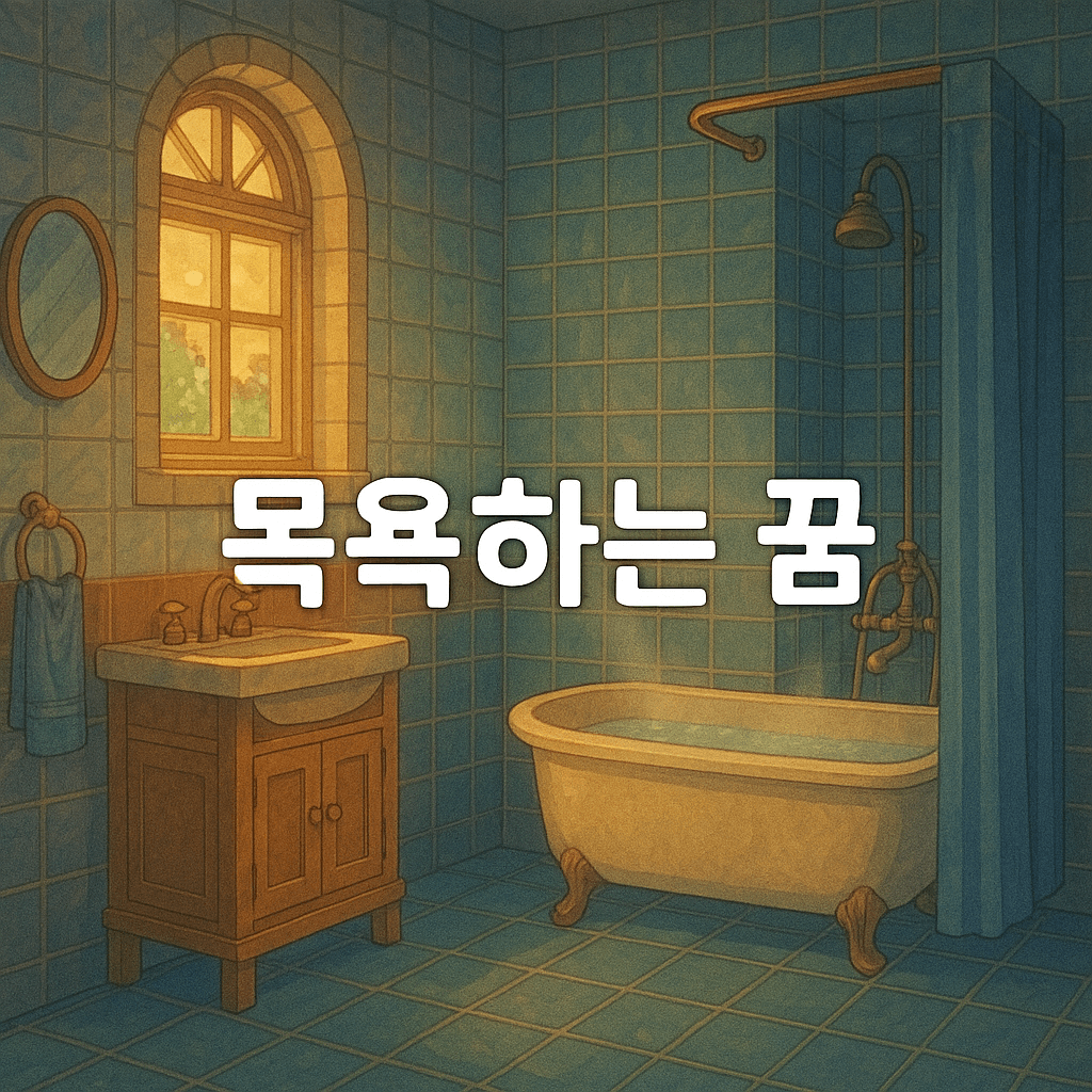목욕하는 꿈 해몽