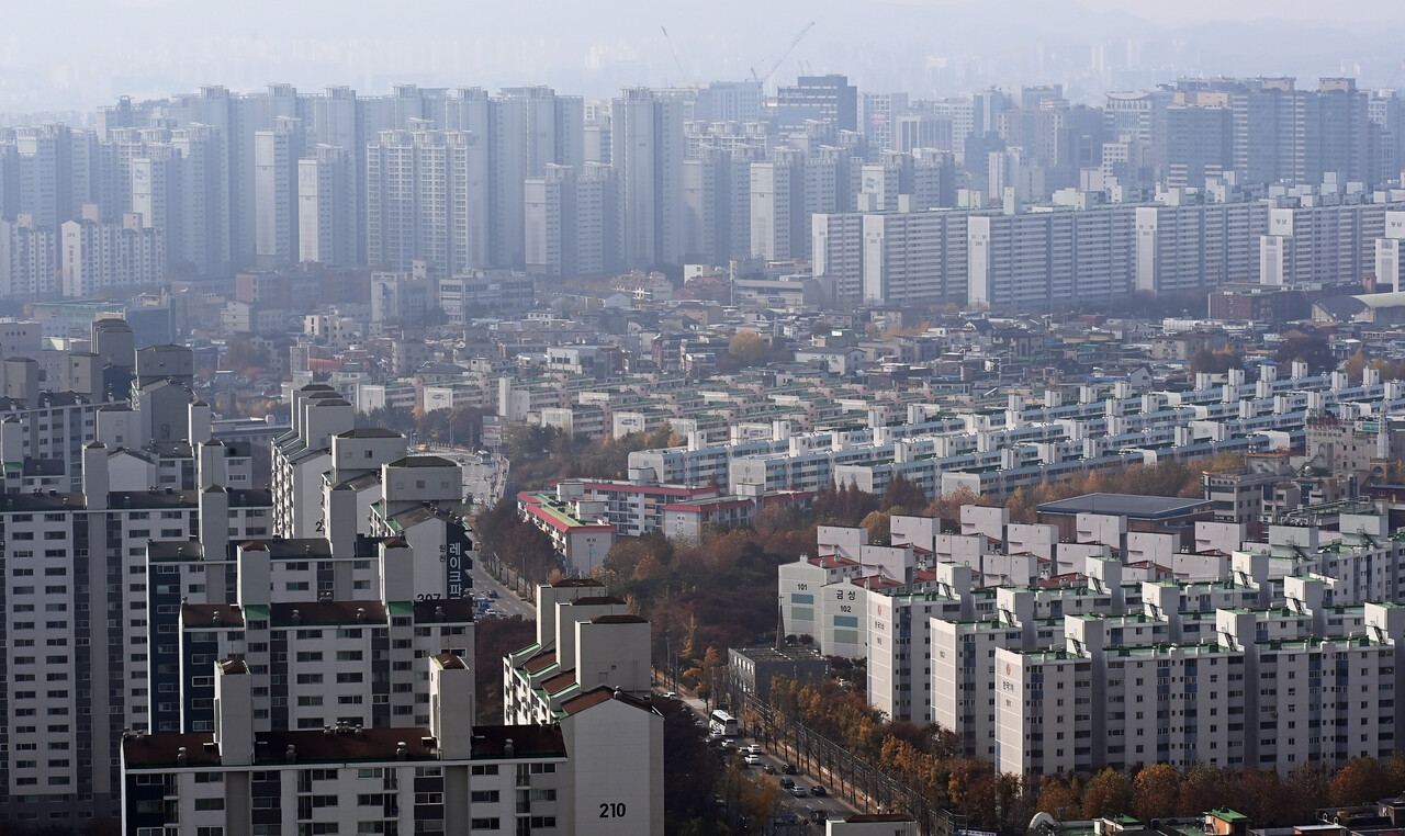 수도권 아파트 전경