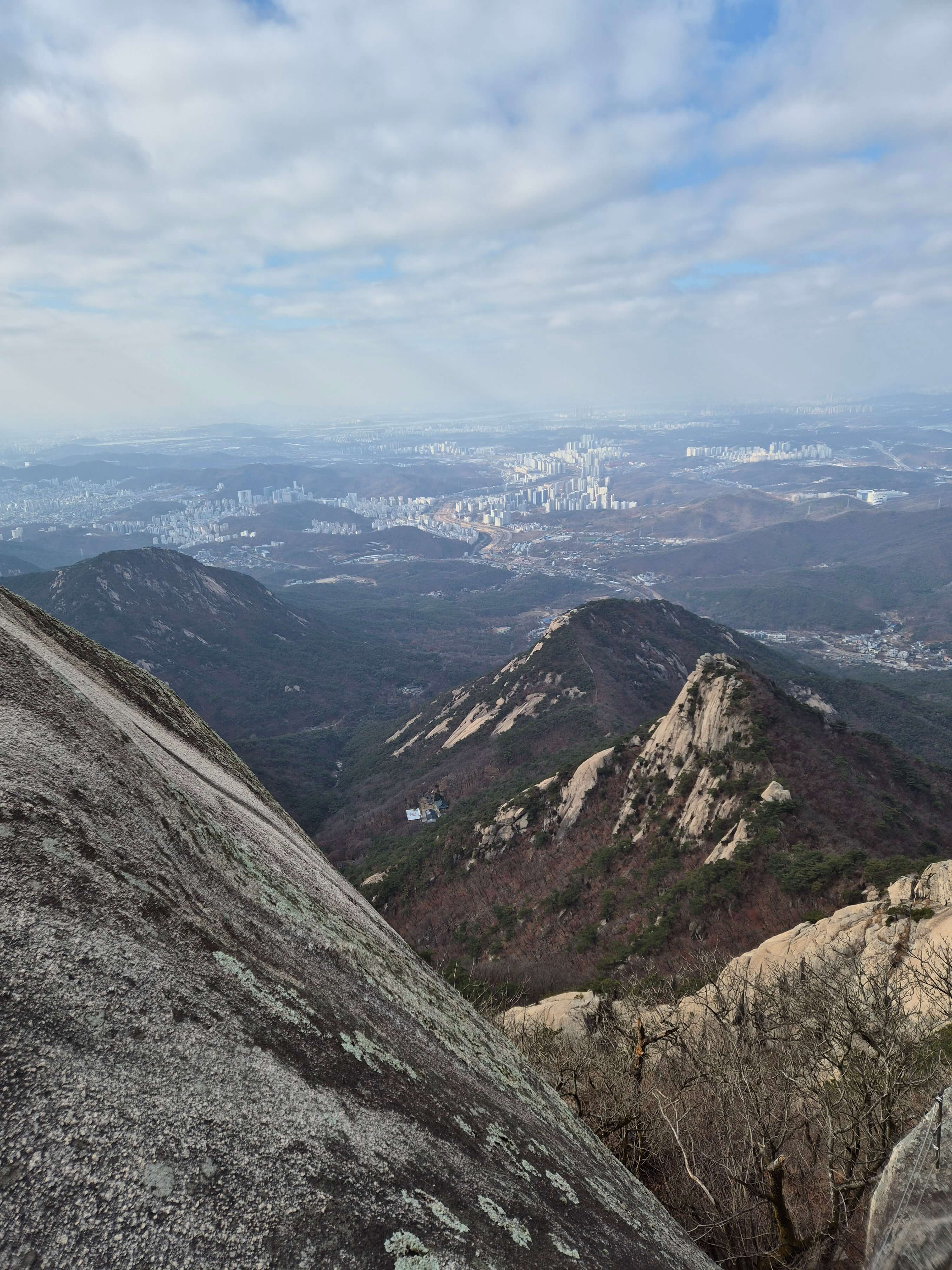 북한산 백운대 정상