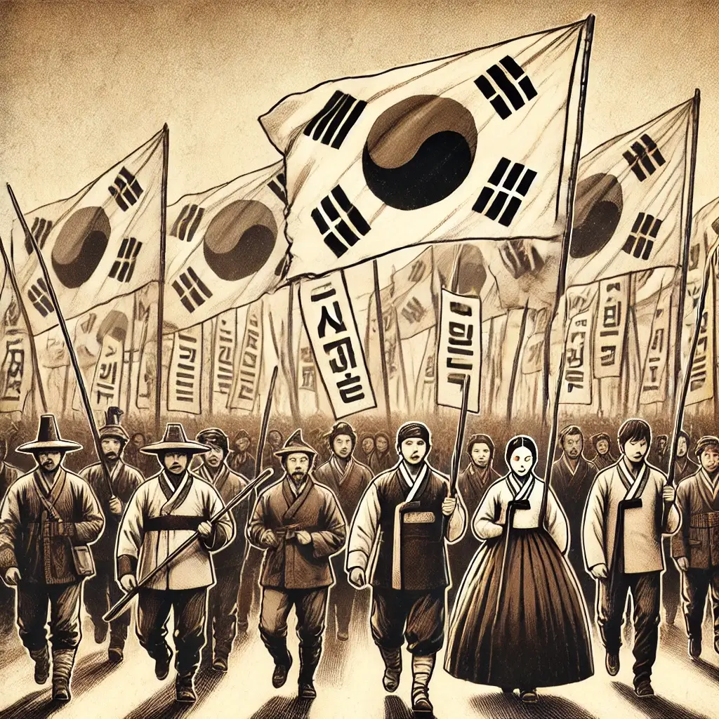 삼일절 기념 3.1 운동 독립선언문