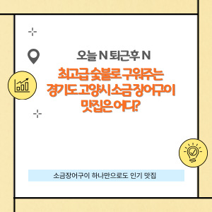 최고급 숯불로 구워주는 경기도 고양시 소금 장어구이 맛집은 어디?