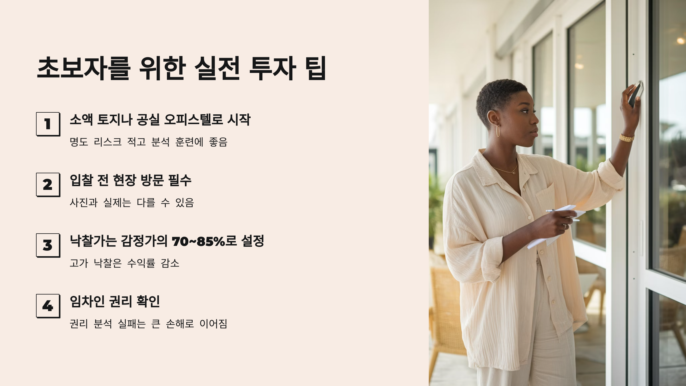 초보자를 위한 실전투자 팁