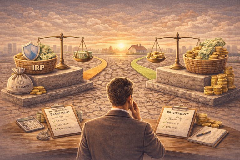 IRP와 연금저축의 차이 관련 이미지