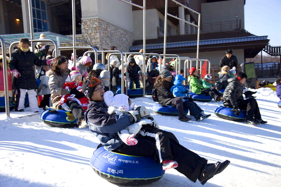 하이원리조트 눈썰매장