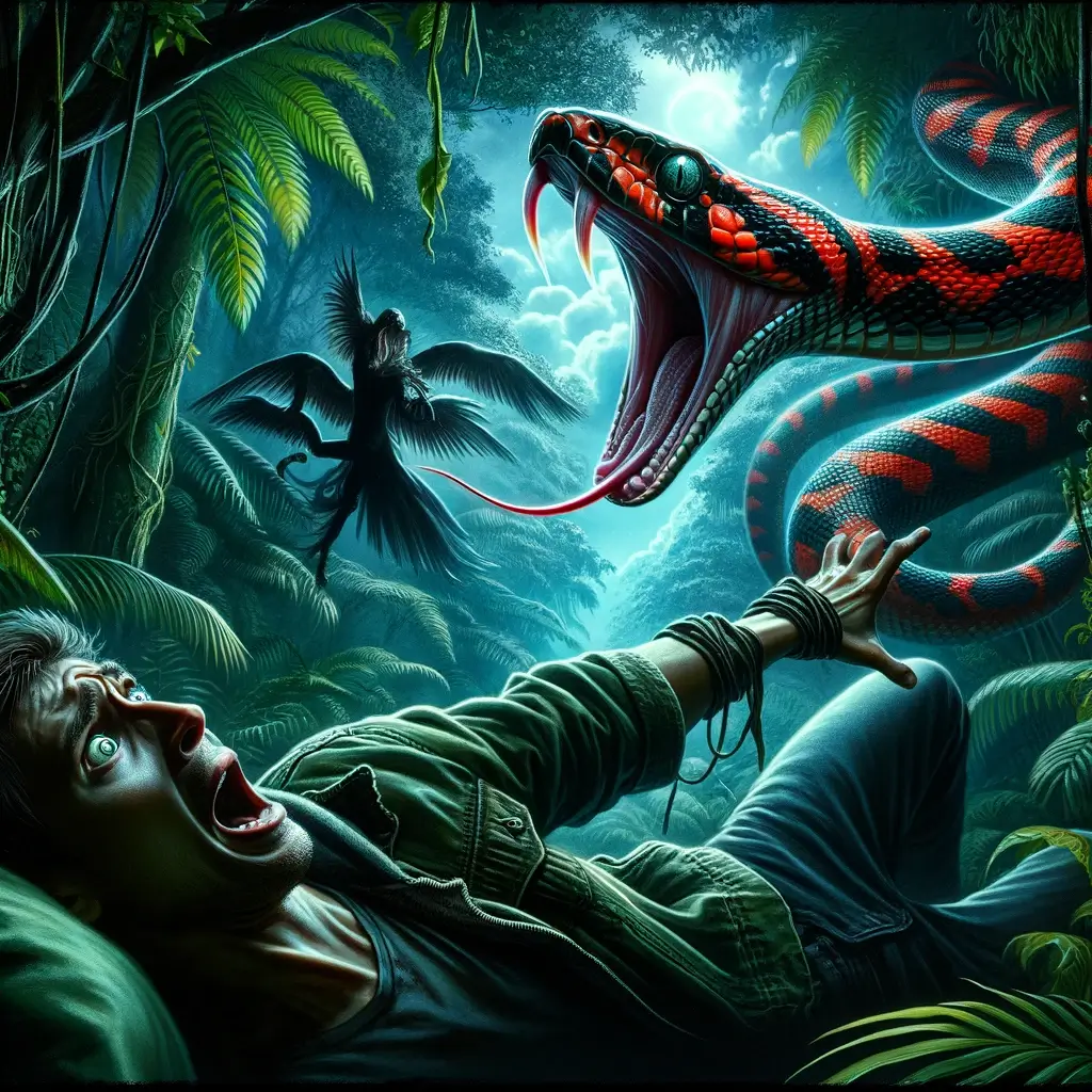 독사한테 물리는 꿈 해몽