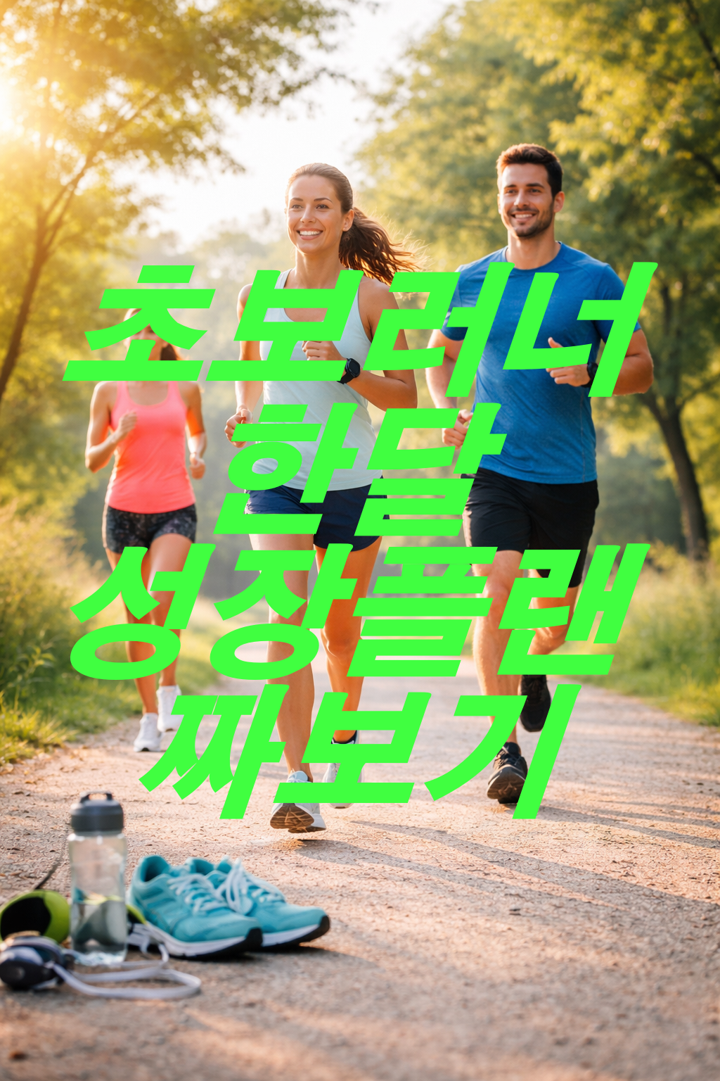 초보 러너 한달 성장 플랜짜보기