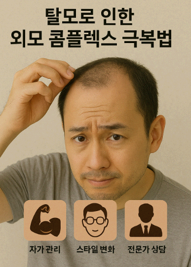 탈모로 인한 외모 콤플렉스 극복법