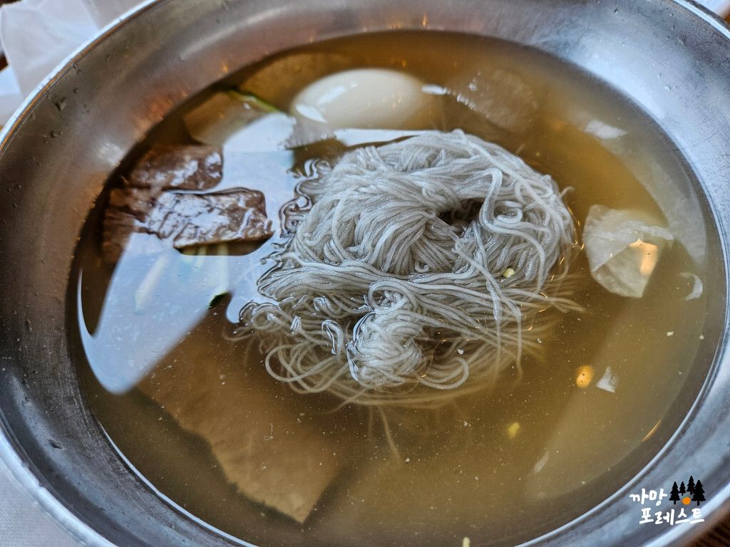 동탄 송도갈비 냉면