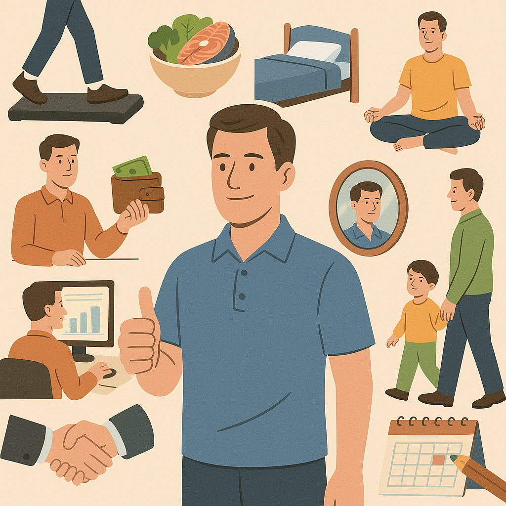 30~40대 성인 남성이 자기관리를 위해 반드시 해야 할 10가지