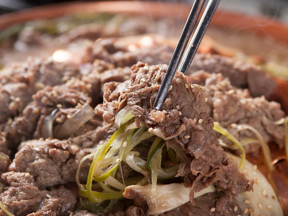 불고기 양념 비교 사진