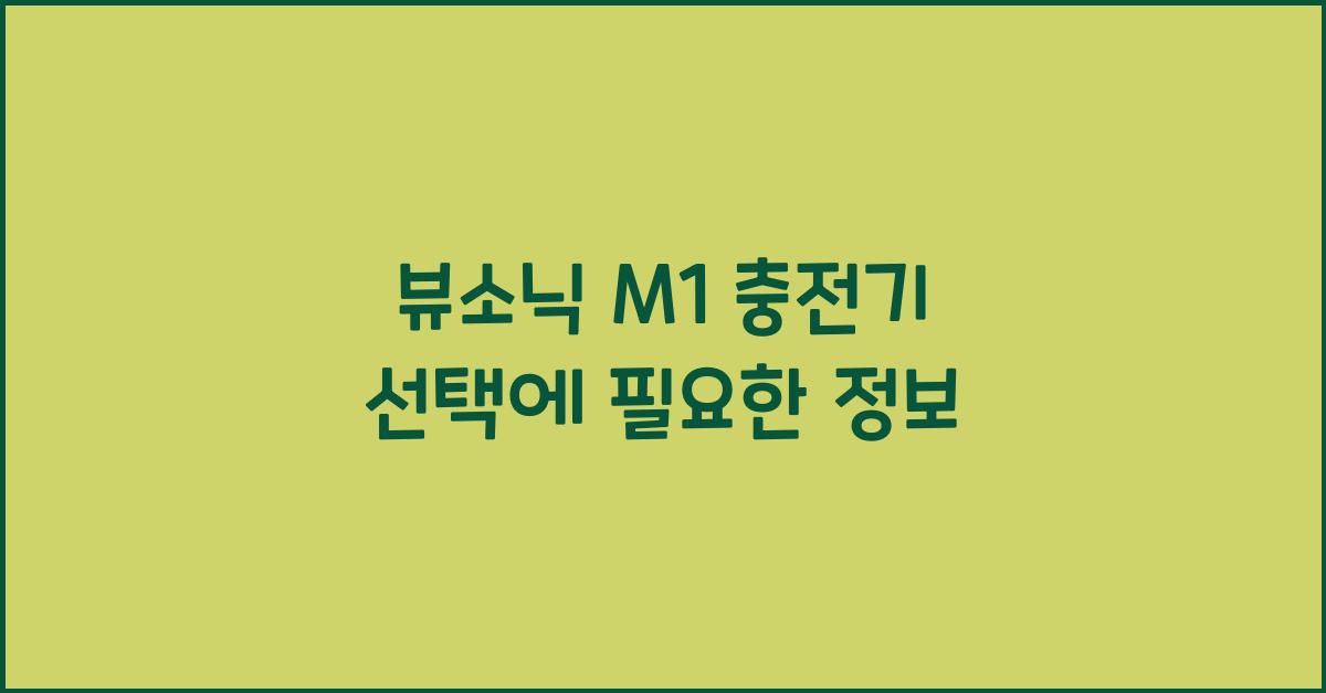 뷰소닉 m1 충전기