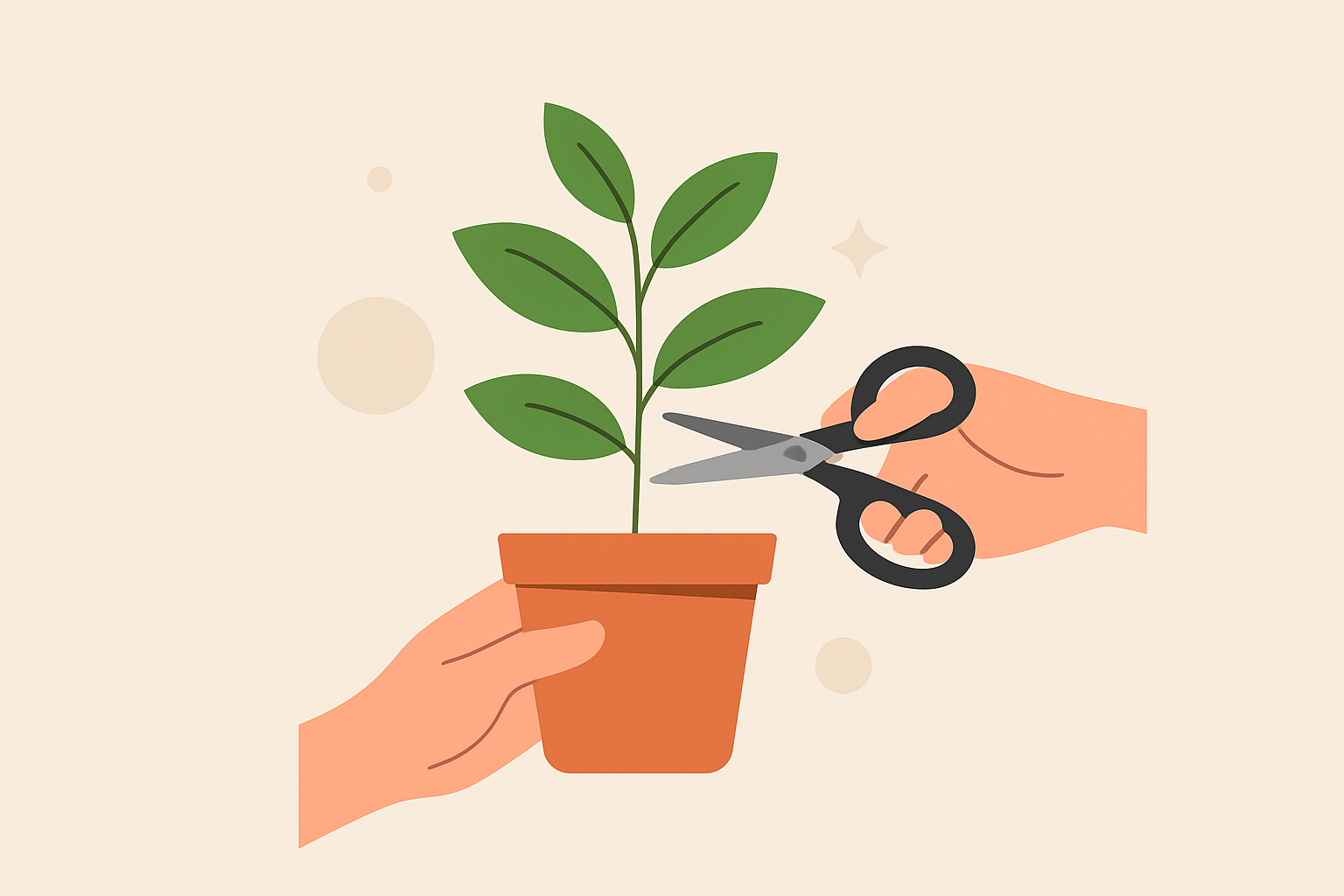 식물 가지치기 초보 가이드 – 깔끔하게 자르는 법