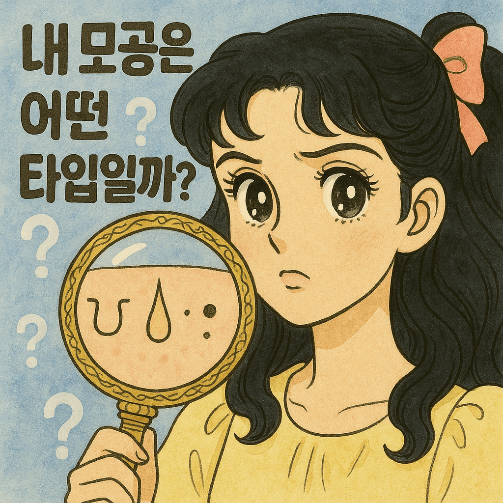 모공 고민 유형별 완벽 분석: 넓은 모공부터 늘어진 모공까지 싹 해결! (2025 최신)
