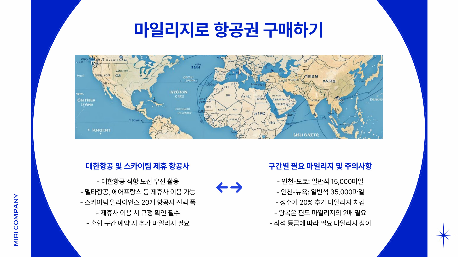 대한항공 마일리지 사용법