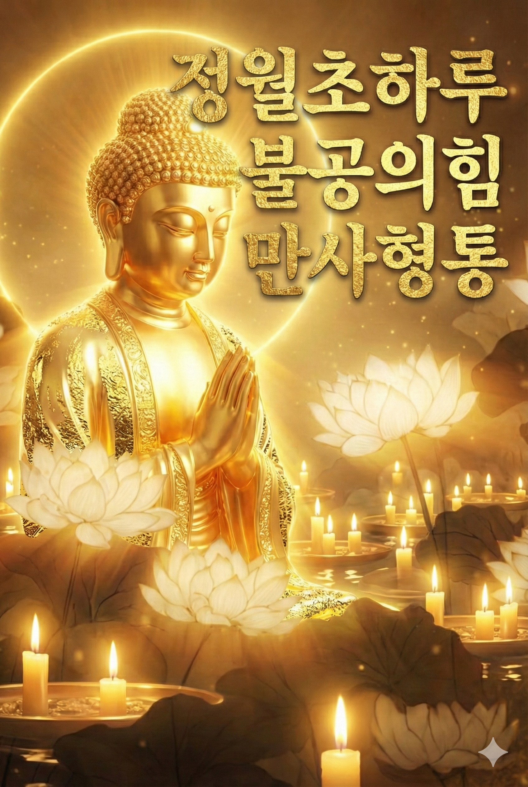 🙏 알 수 없는 불안을 잠재우는 간절한 기도문
부제: 벼랑 끝에서 부처님 옷자락을 붙잡는 심정으로

(향 하나를 사르고, 간절히 무릎 꿇는 마음으로 독송합니다)

대자대비하신 부처님, 어리석고 나약한 중생이 부처님 전에 엎드려 고합니다.

오늘도 "알 수 없는 불안이 제 숨통을 조여옵니다." 마치 안개 속을 걷는 듯 앞이 보이지 않고, 가슴 한가운데 무거운 돌덩이를 얹은 듯 숨쉬기가 버겁습니다. 누구에게도 말 못 하고 속으로만 삼켰던 이 고통을 자비의 품에 털어놓으며 간절히 기도 올립니다.

세존이시여, 굽어살펴 주옵소서.

첫째, 생계의 무거운 짐을 진 이들을 위로해 주소서. 성실하게 땀 흘려 일해도 나아지지 않는 현실 앞에서, 늘어가는 빚과 감당하기 벅찬 생활비 때문에 잠 못 이루며 가슴 치는 가장들의 눈물을 닦아 주소서. 비록 가진 것은 적어도 마음만은 가난해지지 않도록 저희에게 다시 일어설 수 있는 희망의 끈을 내려주소서.

둘째, 사람에게 상처받아 문을 닫은 마음을 어루만져 주소서. 믿었던 사람에게 배신당한 아픔, 가까운 가족과 이웃에게 받은 모진 말들로 인해 가슴이 시퍼렇게 멍든 이들이 있습니다. 미움과 원망의 불길이 제 마음을 태우지 않게 하시고, 용서할 수 없는 것을 용서하는 자비의 용기를 주소서.

셋째, 병마와 싸우며 고통받는 육신을 치유해 주소서. 나이 들어가는 서러움과 예고 없이 찾아온 병고로 인해 하루하루가 두려움인 환우들을 보살펴 주소서. "이 몸은 본래 빌려온 것"이라 배웠으나, 고통 앞에서는 한없이 작아지는 것이 중생의 마음입니다. 부디 약사여래의 위신력으로 고통을 덜어주시고 마음의 평안만은 잃지 않게 붙들어 주소서.

넷째, 미래가 보이지 않는 청춘과 노년의 불안을 거두어 주소서. 취업의 문턱에서 좌절하는 젊은이들과, 빈 둥지를 지키며 외로움에 떠는 노년의 헛헛함을 채워 주소서. 세상이 정해놓은 속도에 뒤처진 것 같아 조급해질 때마다 **"지금 이대로도 충분히 귀하다"**는 부처님의 음성을 듣게 하소서.

거룩하신 부처님,

지금 제 숨통을 조여오는 이 불안이 실체 없는 그림자임을 깨닫게 하소서. 두려움은 과거의 후회와 미래의 걱정이 만들어낸 허상일 뿐, '지금, 여기' 부처님 앞에 있는 저는 안전함을 믿습니다.

이제 거친 숨을 고르고, 부처님의 자비 광명 안에서 깊고 편안하게 숨 쉬겠습니다. 제가 내쉬는 숨마다 불안과 번뇌가 빠져나가고, 제가 들이마시는 숨마다 부처님의 지혜와 평온이 차오르게 하소서.

이 간절한 기도의 공덕으로 저와 제 가족, 그리고 이 기도를 함께하는 모든 도반이 불안의 늪에서 벗어나 마침내 웃음 짓게 하소서.

지극한 마음으로 발원하며 귀의합니다.

나무석가모니불 나무석가모니불 나무시아본사 석가모니불 🙏