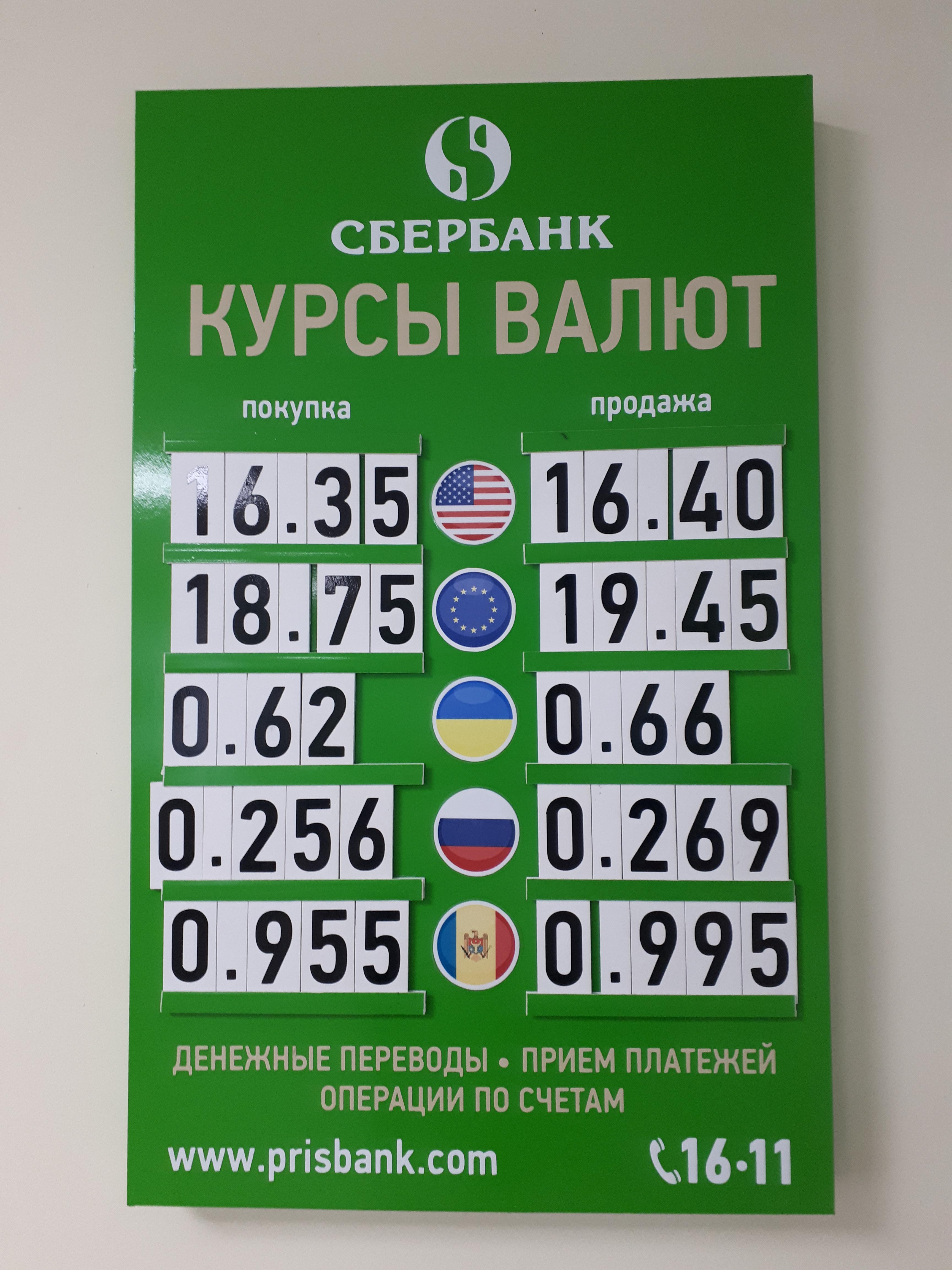 트란스니스트리아 티라스폴 환율