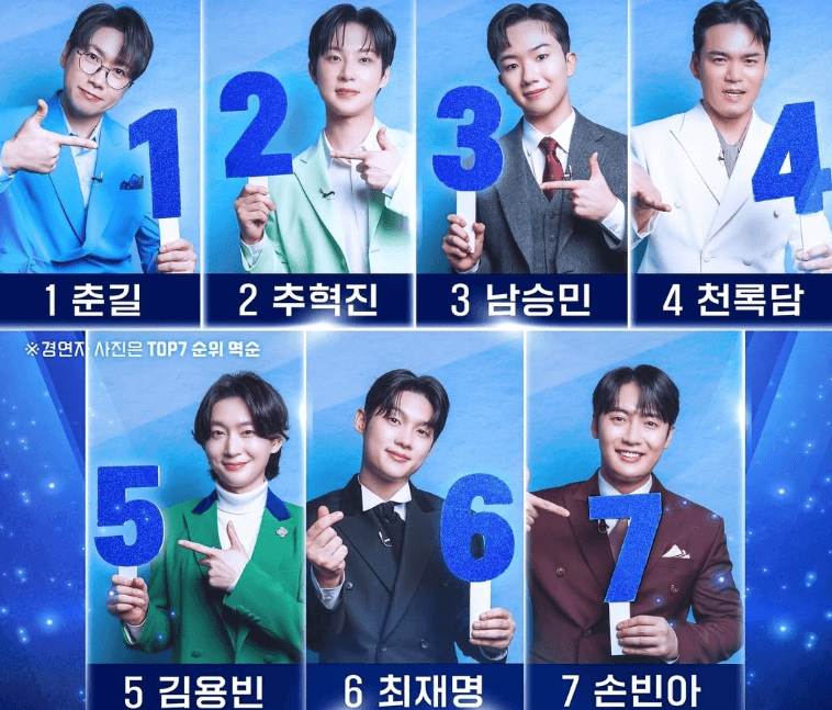 미스터트롯3 톱7 