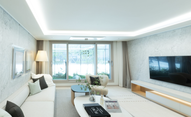 힐스테이트 용인 마크밸리 84A 거실