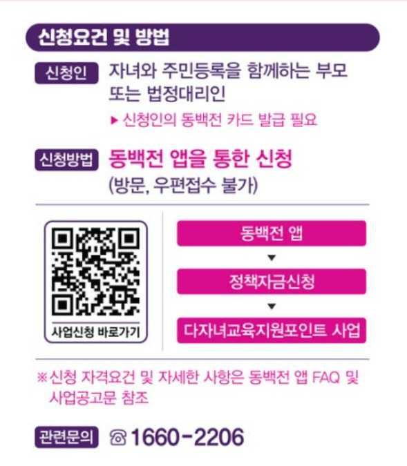 신청요건 및 방법