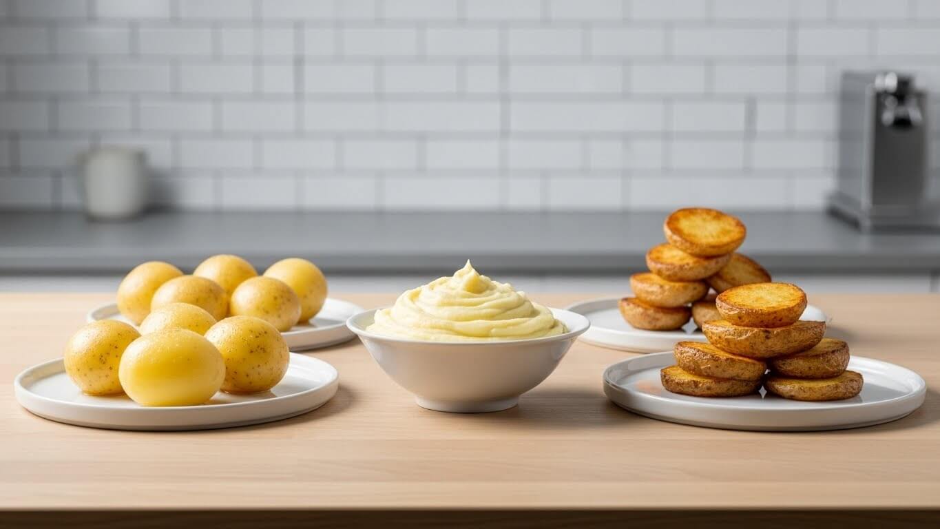 감자의 담백함과 다양한 조리법