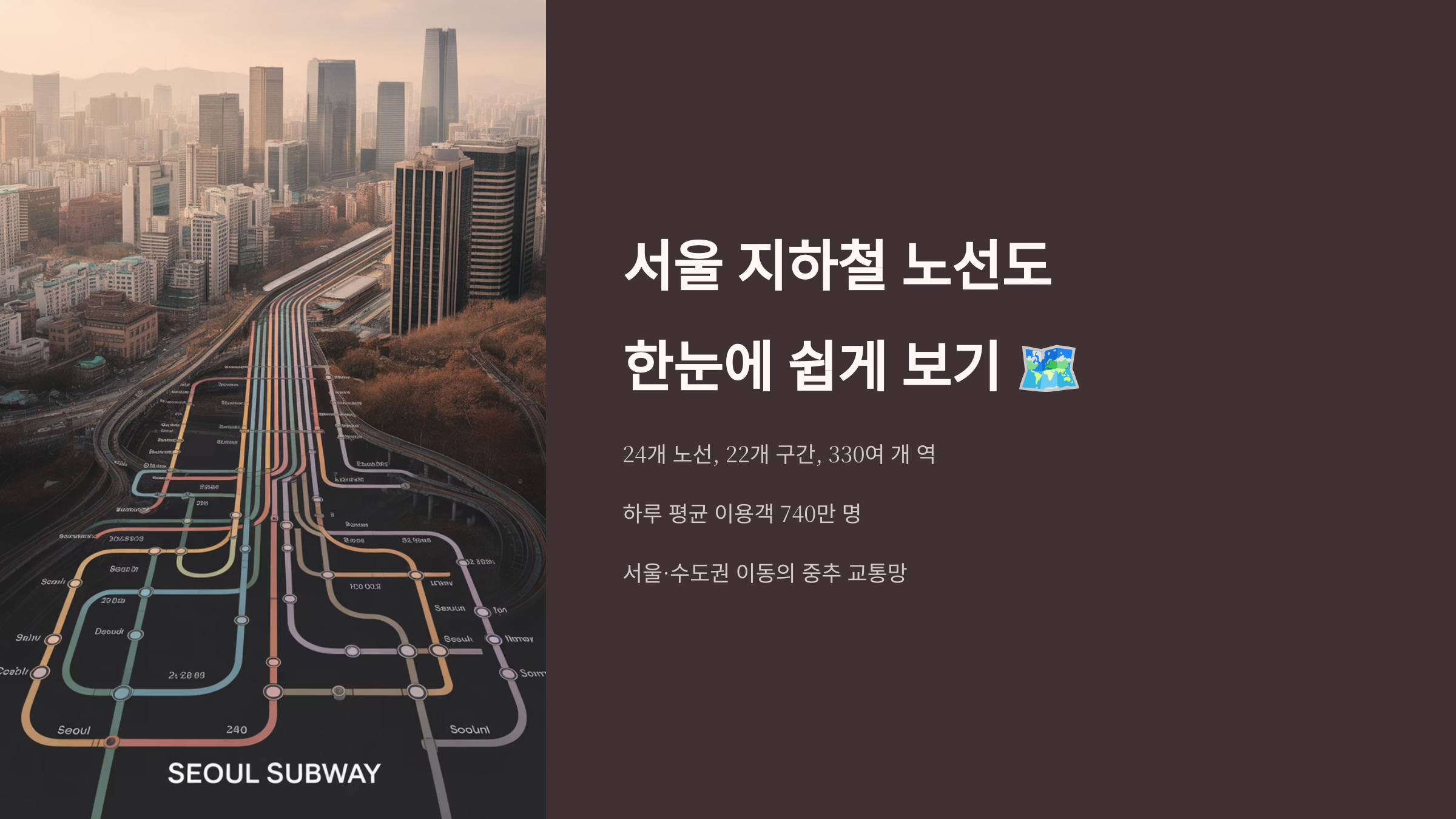 서울 지하철 노선도