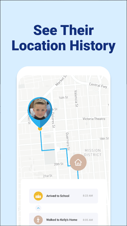 가족 위치 추적기, 휴대폰 위치추적 어플
