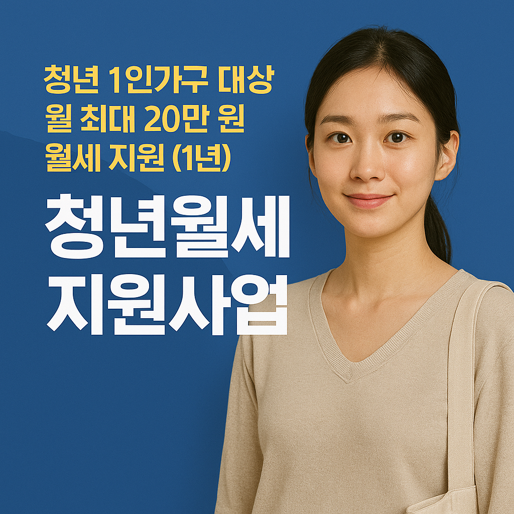청년월세 지원사업 신청