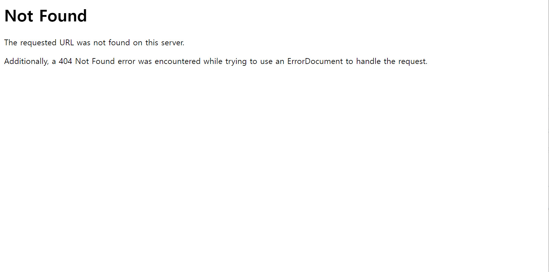 블루호스트 서브도메인 추가하기 (CNAME 레코드) - 404 에러