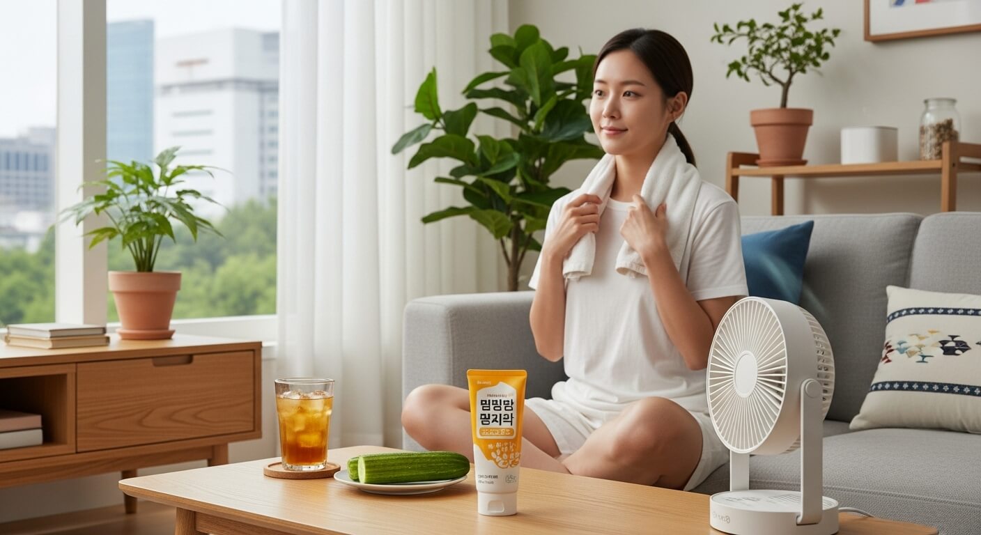 땀띠 가라앉히는 방법