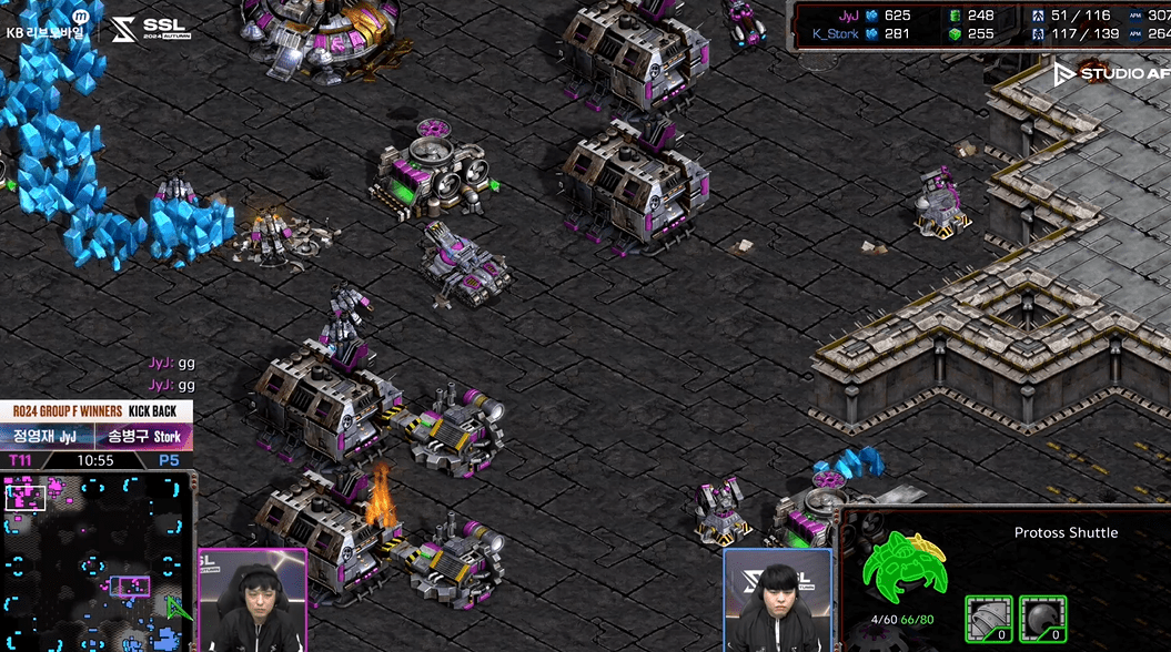 24강 F조 승자전 마무리