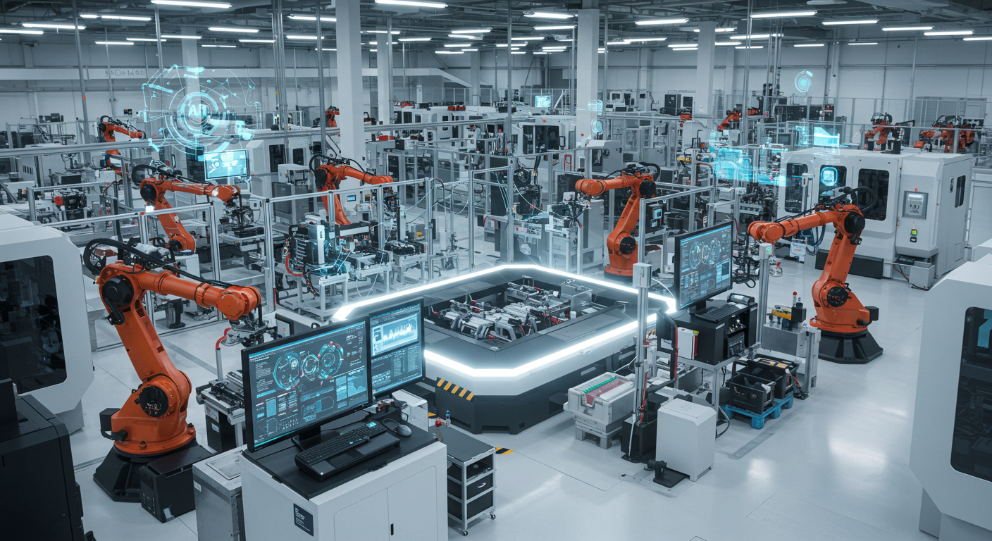 AI 기반 생산 혁신, 공장 자동화의 다음 단계는?