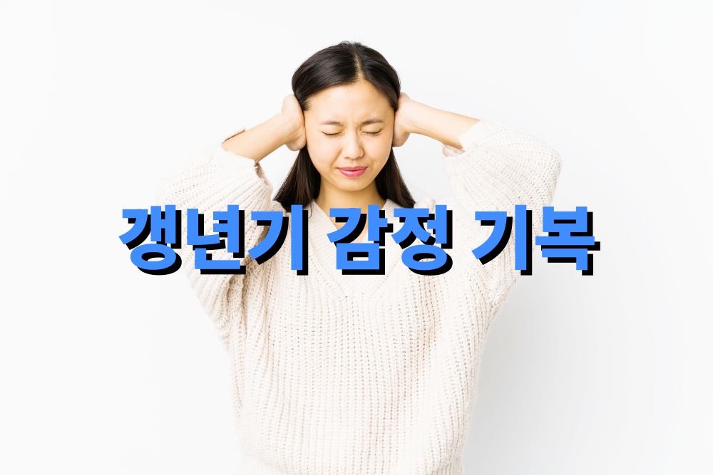 갱년기 감정 기복 완화에 도움 되는 식습관