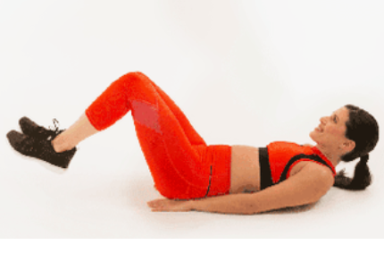 ALT: 레그레이즈 천천히 복귀 동작 하복부 긴장 유지