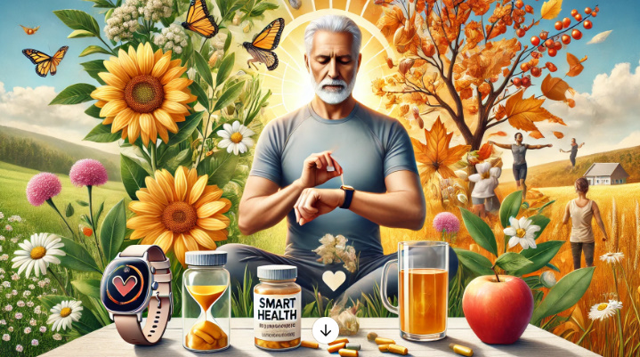 중년층 환절기 건강 트렌드 관련 이미지