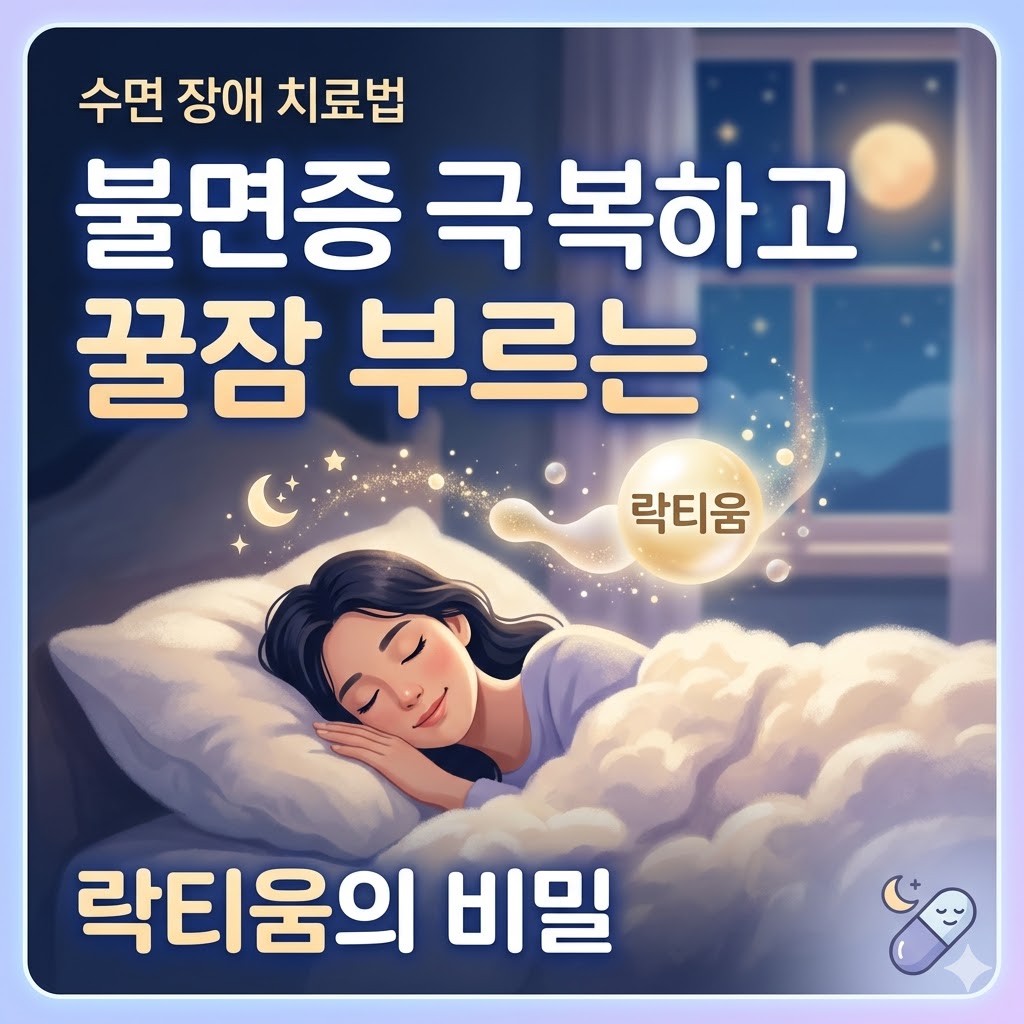 수면 장애 치료법